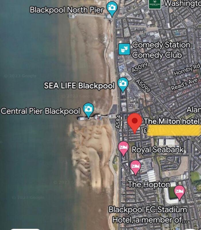 The Milton Hotel Blackpool Exterior foto